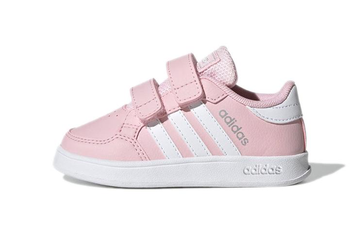 adidas Кеды для скейтбординга Neo Breaknet Низкие Розово-белые для младенцев и малышей GZ7647