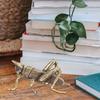 Alipis Brass Cricket Brass Grasshopper Metal Cricket Art Deco Sculpture Collection Home Decor Brass Animal Decoration Home Office Bookshelf Brass