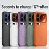 Совместимый матовый магнитный жесткий чехол Xiaomi 17ProMax для Apple 17Pro