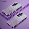 Luxury Gradient Glitter Plating Case For Huawei Nova 11 Pro 10 SE 9 9Z Y91 Y90 Y70 Plus Y61 8 8i 7 6 3 3i Silicone Back Cover