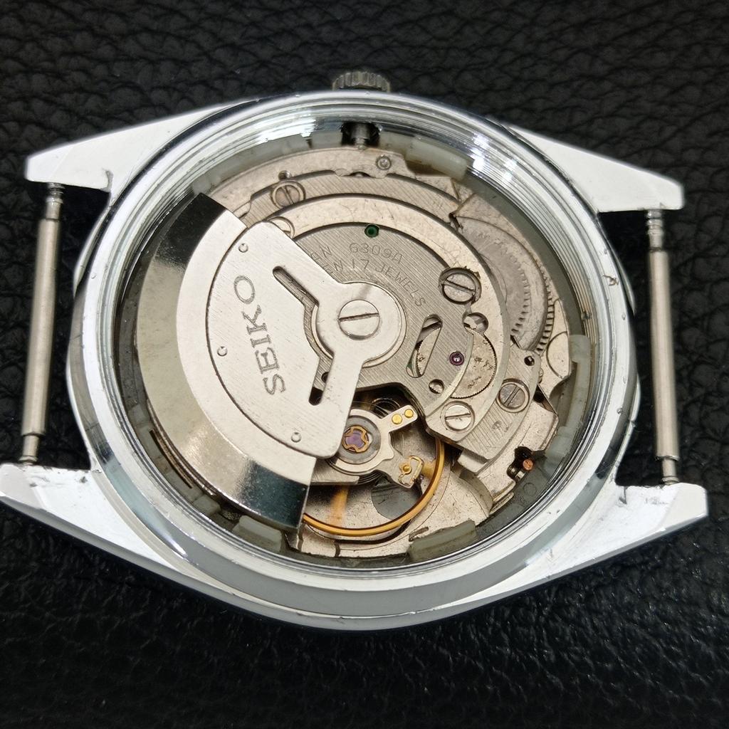 ВИНТАЖНЫЕ АВТОМАТИЧЕСКИЕ SEIKO 5 6309A ВОССТАНОВЛЕННЫЕ ЯПОНСКИЕ МУЖСКИЕ ЧАСЫ С СИННИМ ЦИФЕРБЛАТОМ a444314-1