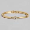 Женский браслет Estele Gold Plated Solitaire с заклепками