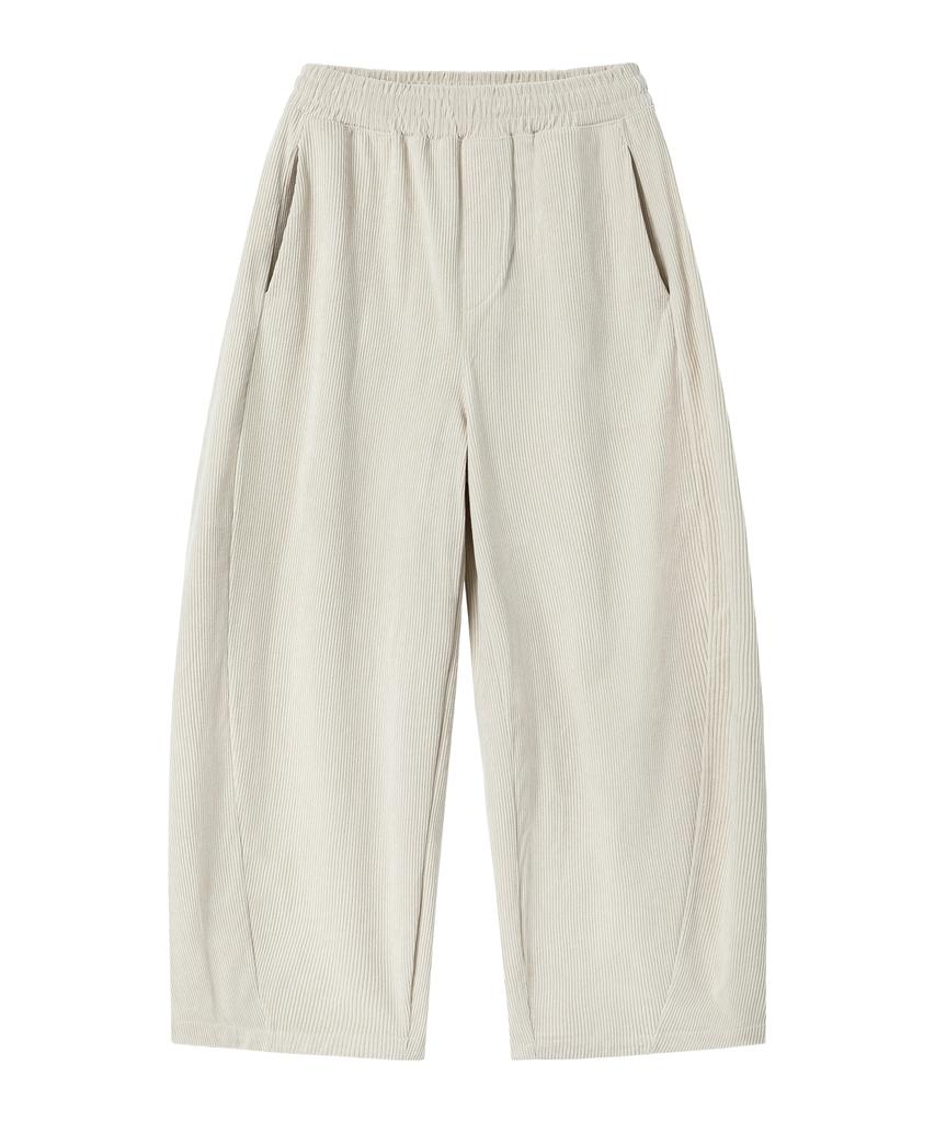 BRENSON Corduroy Curved Wide Pants ( 6 Colors )