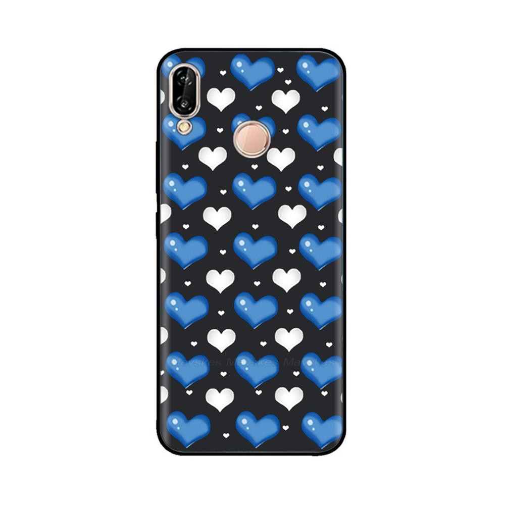 Чехол для Huawei P20 Pro Lite Мягкий Силиконовый Задняя крышка с бабочкой Для Huawei P20Lite P20Pro Чехол Ударопрочный Бампер Fundas Оболочка