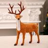 Christmas Reindeer Decorations Animal Sculpture Elk Figurine Deer Statue for Bedroom Dining Room