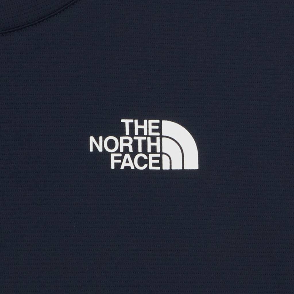 The North Face Logo Pattern Pullover Crew Neck Short Sleeve T-Shirt Unisex T-shirts Navy-Blue NT7UR19B