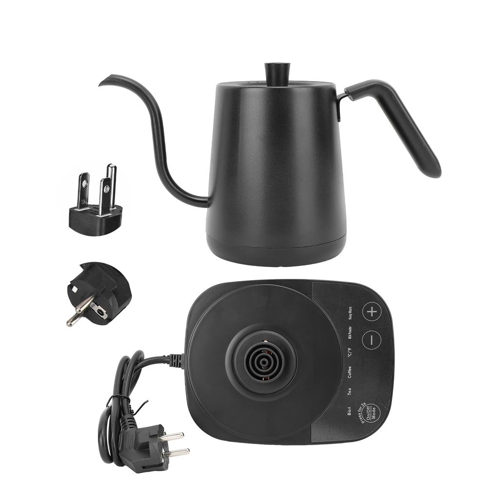 Электрический чайник, 800 мл, 1000 Вт, инвертор BPA, теплоизоляция, бытовой электрический чайник на гибкой стойке