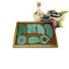 Hot Massage Tool Guasha Board Natural Green Jade Scraping Plate Scraper Stone Massager Thin Slimming Face V-line Beauty