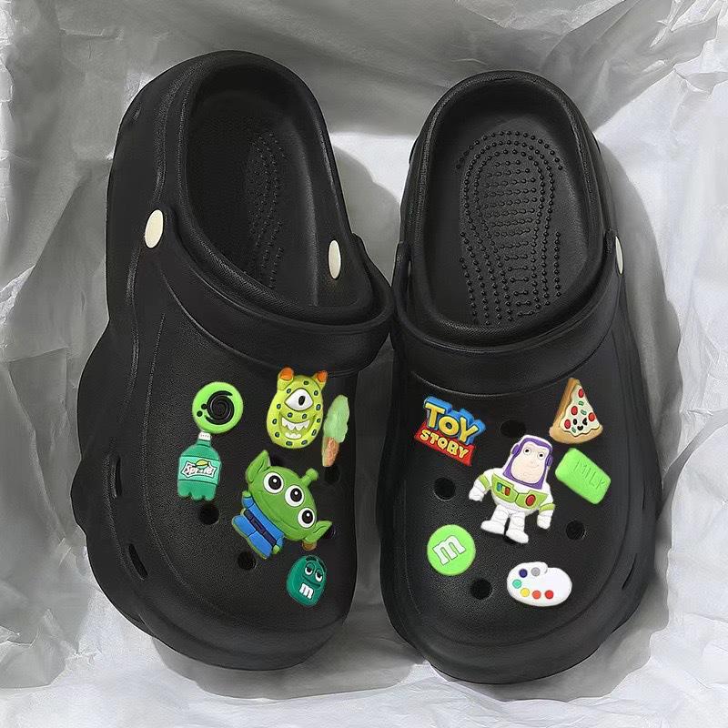 Новые летние женские Crocs 2025: Поддержка свода стопы, Толстая подошва, Внешний слой из ЭВА, Нескользящая, Мягкая подошва.