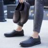 Fashion Low-top Water Shoes Men's Kitchen Non-slip Rubber Shoes Soft Sole Comfortable Wear Versatile Fishing Shoes Car Wash Shoes Men
