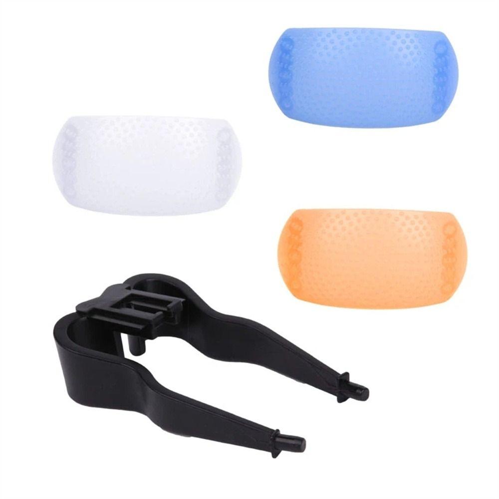 Color Built-in Flash Diffuser Cover Photography Flash Diffuser Flash Bounce Diffuser Camera Softbox