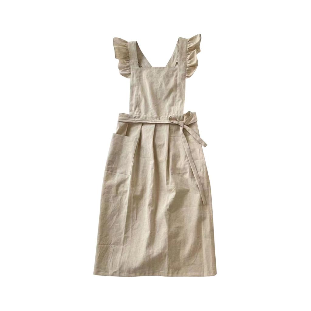 Женский домашний фартук, фартук для художественной студии, кухонный фартук