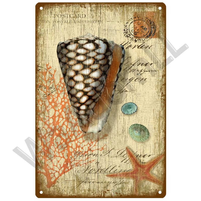 Пляжная жестяная табличка, металлическая табличка, винтажная летняя металлическая настенная табличка, пляжный декор для пляжного бара, пляжного домика, приморская декоративная тарелка