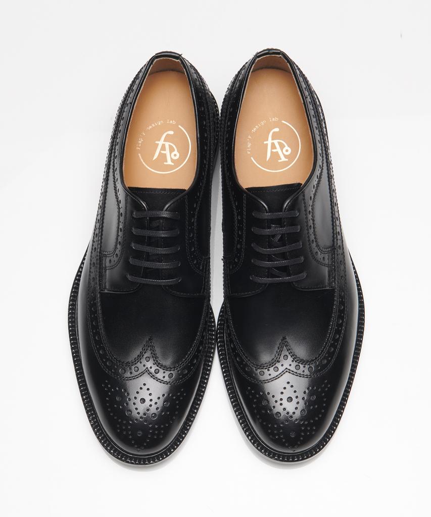 Flap'F Wayne Brogue Derby Bk