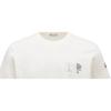 Moncler Printed Pattern Crew Neck Pullover Short Sleeve T-Shirt Men Tops White J10918C0004389AJS034