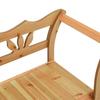 Bench 107x45x75.5 cm Solid Pine Wood