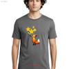 Fox Painting Stars 1 Mens T Shirt 100 Cotton Casual Summer Wear Vintage Washed Stretched Breathable Comfortable Streetwear