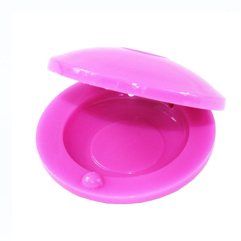 Children Finger Castanet Plastic Castanet Musical Instrument Rhythm Educational Toy for Kids Pink