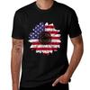 American Flag Sunflower Graphic 4th Of July Plus Size Tshirt Cool Feeling Summer Tee Shirt Tshirt