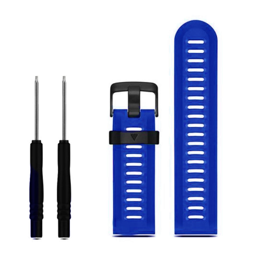 Colorful 26mm Width Outdoor Sport Silicone Wrist Strap Watchband Replacement Bracelte Watch for Garmin Fenix 3 HR 5X Watch Band