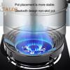 Газовая плита Wok Ring Жаростойкая эмаль Энергосберегающая ветрозащитная круглая крышка газовой плиты Сковорода Стеллаж для хранения Wok Подставка для подставки Аксессуары