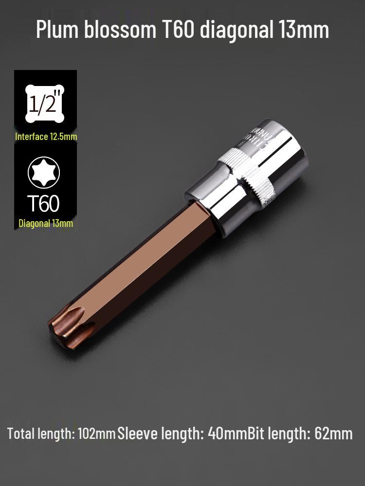 Многофункциональная отвертка с насадками: крестообразная, шестигранная, Torx, Spline и шестилопастная