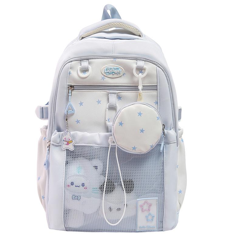 Школьный рюкзак японский ins новый высококачественный свежий и сладкий pain bag, легкий и вместительный рюкзак для учеников младшей и старшей школы
