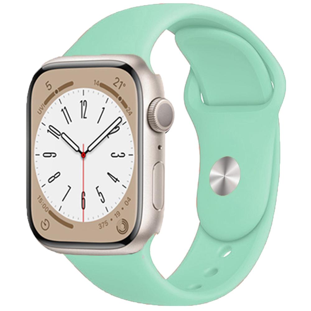 Силиконовый ремешок для Apple Watch Band 49 мм, 45 мм, 44 мм, 42 мм, 41 мм, 40 мм, 38 мм, ремешок для часов, браслет, ремешок iWatch Series 8, 7, 6, 5, 4, 3 SE, ремешок