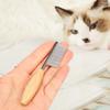 Pet Comb Dog Cat Mouth Hair Comb Comfortable Clean Cats Hairs Pet Bristle Comb Small Hair Comb Accessories for Cats and Dogs