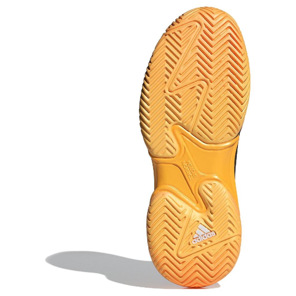 Adidas Barricade Comfortable Lightweight Slip Resistant Durable Low Top Tennis Shoes Women Sneakers Black Orange IH2592