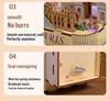 3D Wooden Paris Music Box Puzzle – Romantic Ornament & Decompression Toy