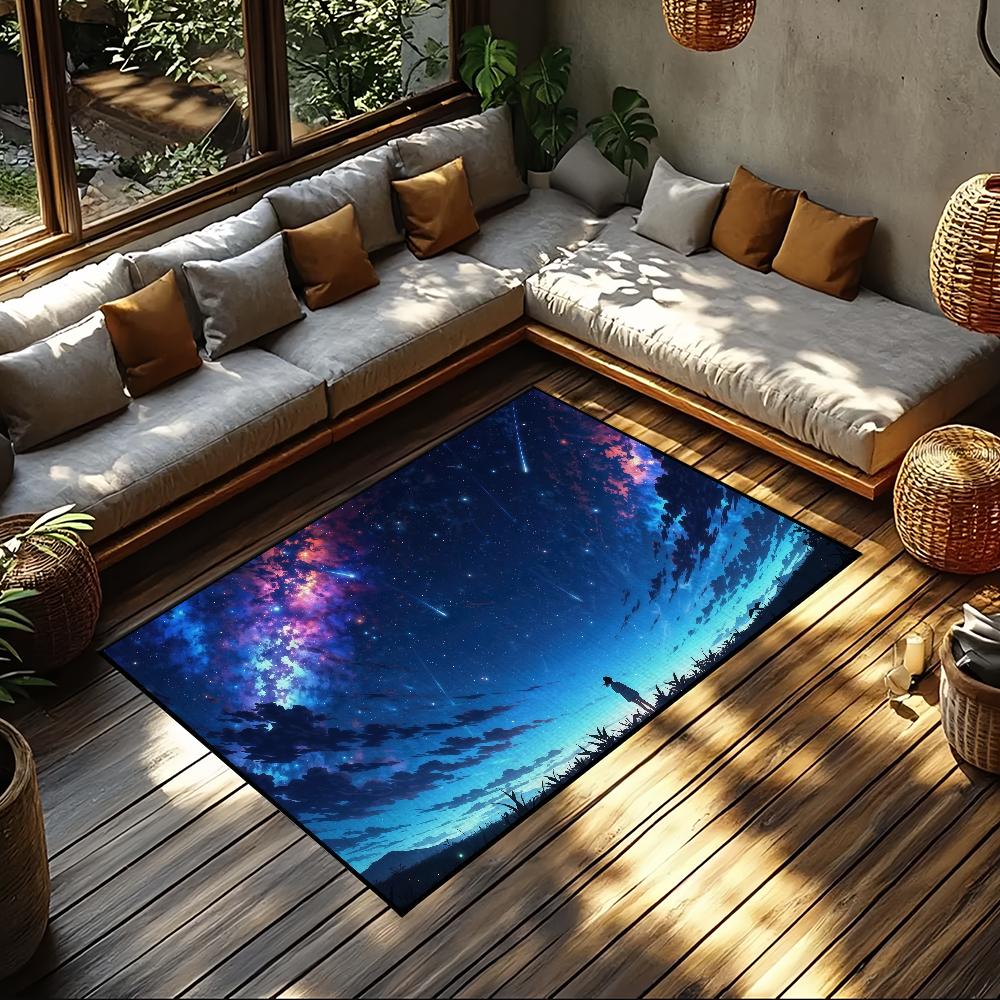Аниме G-Girl Sky Milky Маленький ковер Прикроватный Кухня Ванная Гостиная Дом Дом Спальня Напольный коврик Придверный коврик Ковер Украшение
