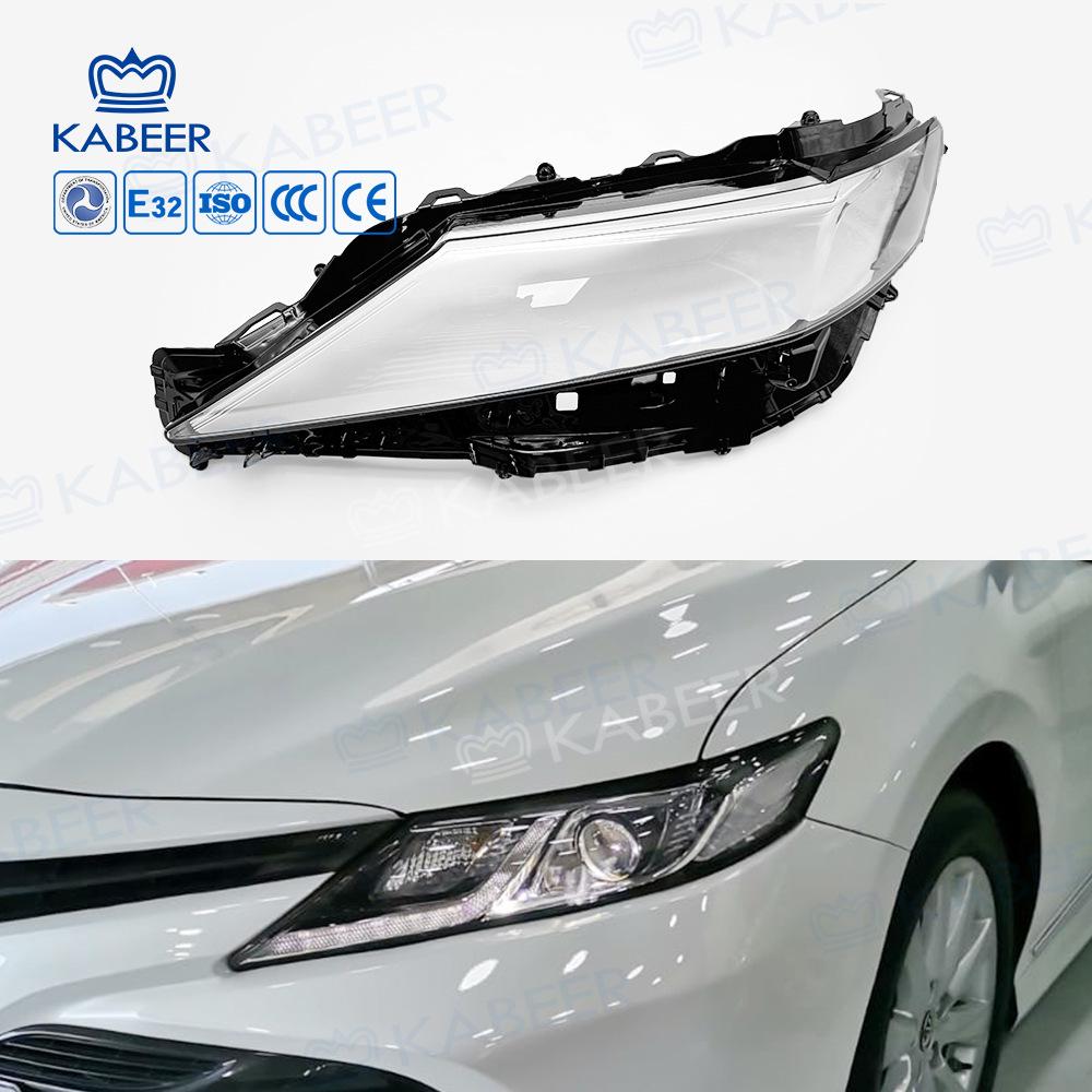 Крышка фары Camry 2018/2019 Ближний Восток: Прозрачная оболочка абажура
