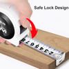 Drop-resistant Measuring Tape Wear-resistant Workbench Ruler Steel Tape Measure  Carpenters