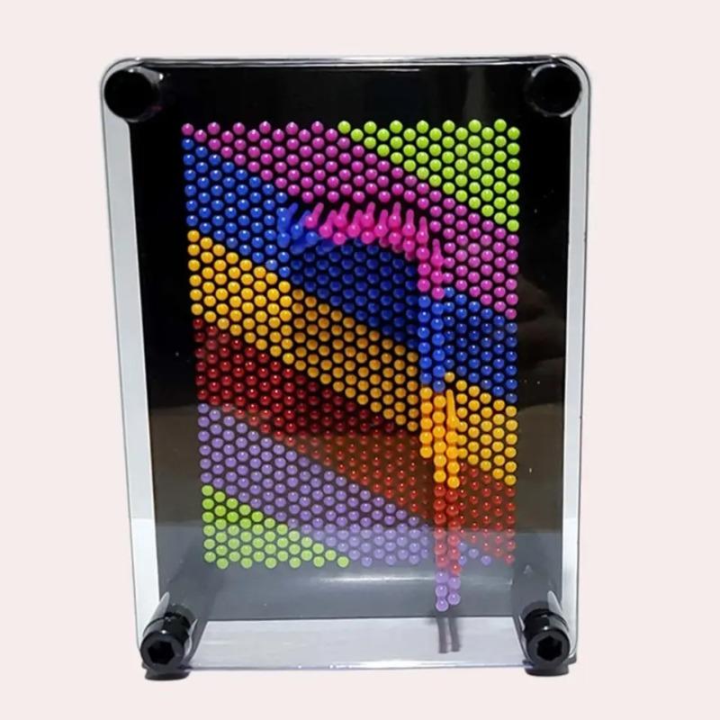 3D Pin Art Игрушки для рисования Игольная пластина Игрушка для рисования Игольчатый экран для снятия стресса Декоративный Игольчатый экран Резьба Рисование, разработанное для детей Подарок
