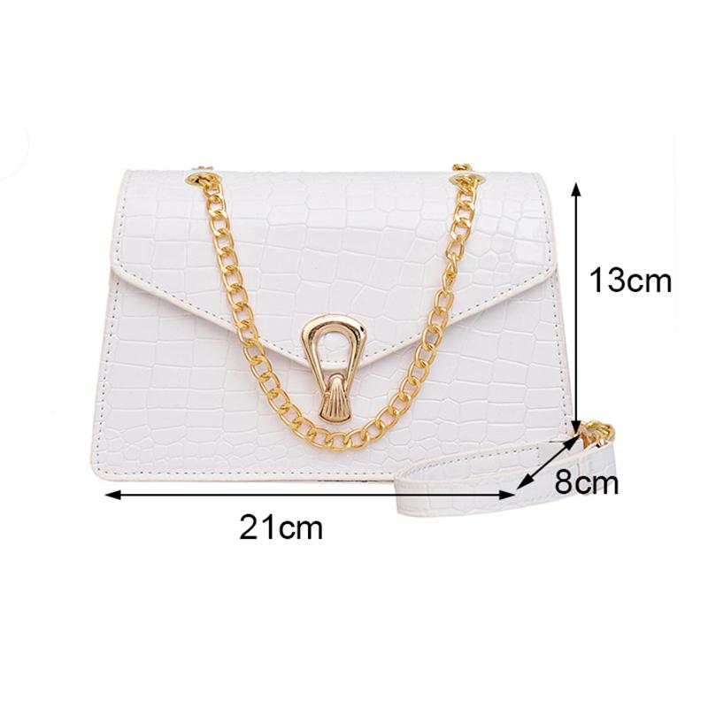 Yogodlns Luxury Flap Shoulder Bag For Women PU Leather Underarm Bag Fashion Small Square Crossbody Bags Purse Totes
