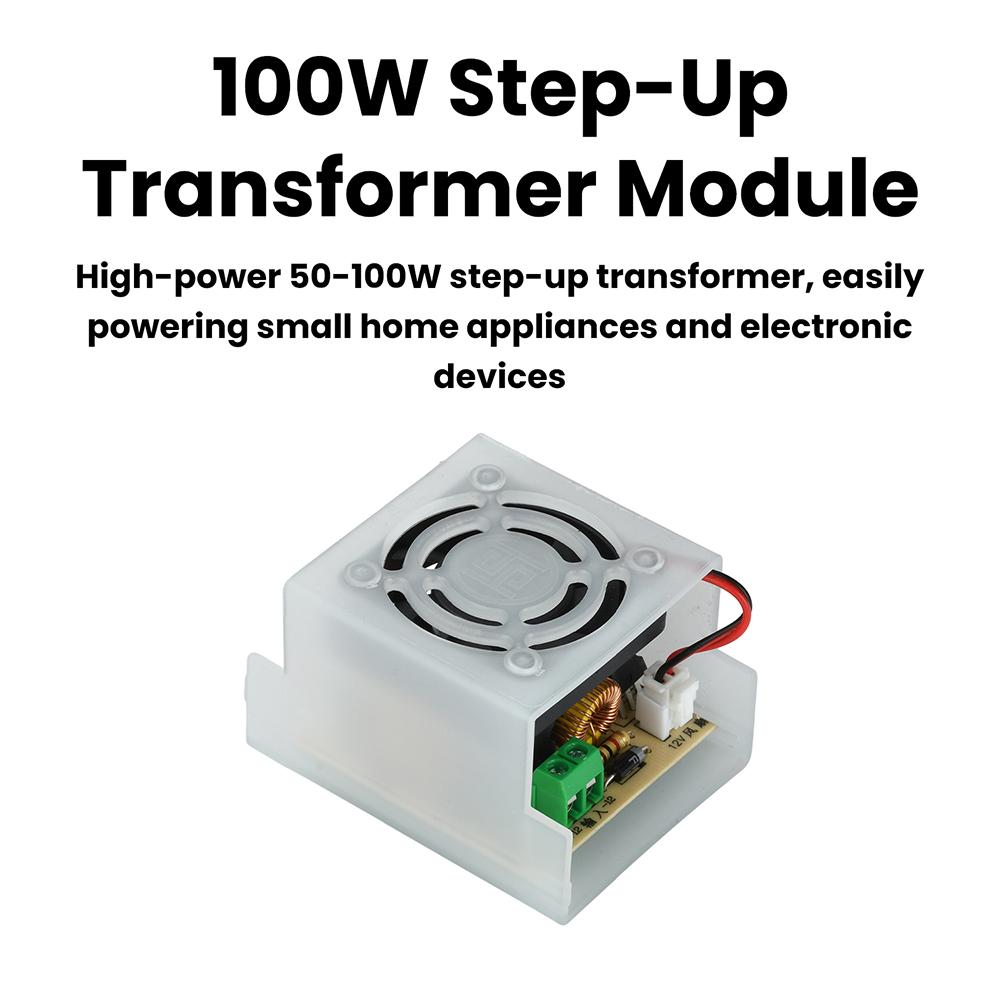 DC12-16.8V to 220V Step UP Module 120W DC-AC Boost Inverter Module Inverse Converter Booster Module Power Regulator With Shell