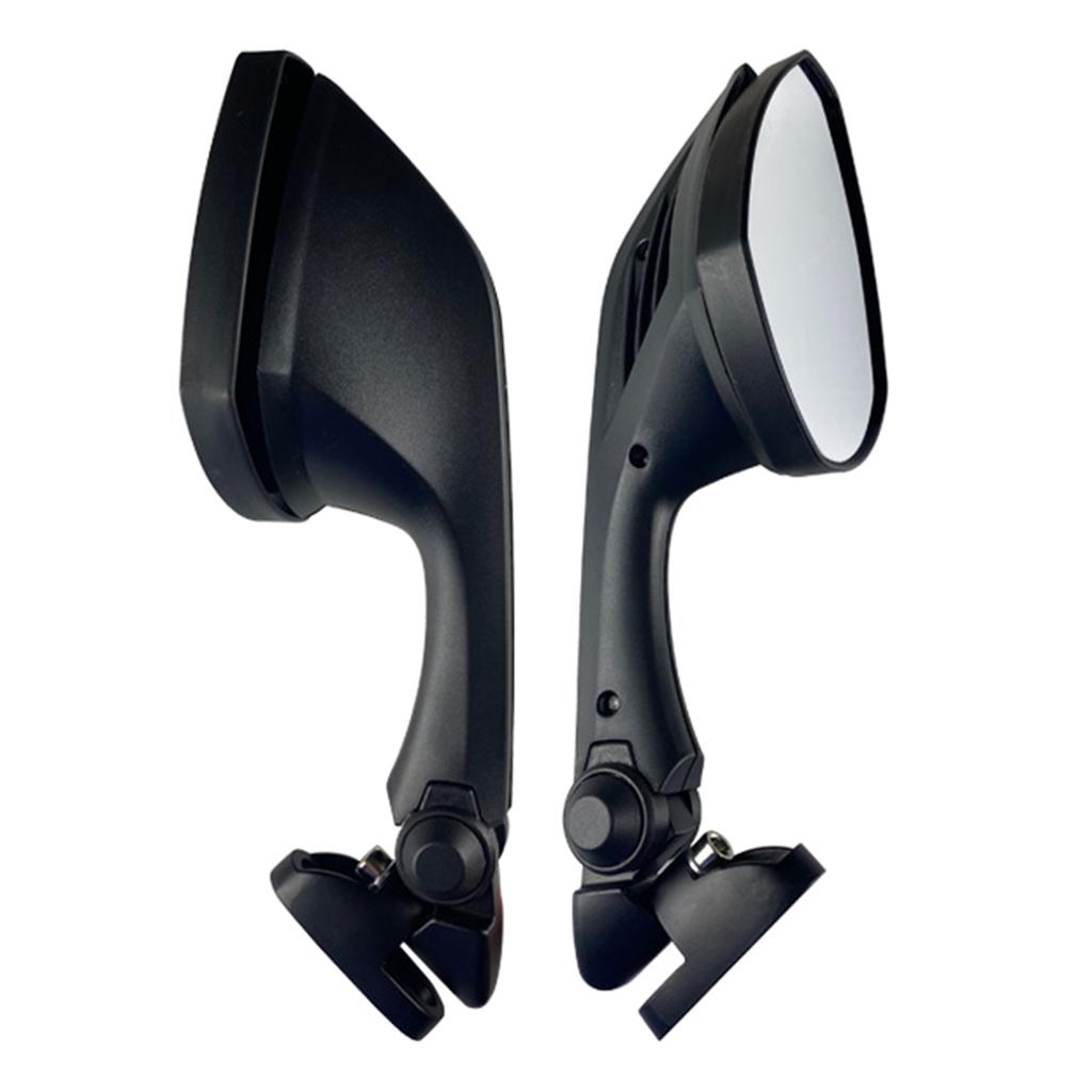 Черные боковые зеркала для мотоцикла