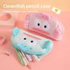 Sanrio Cinnamoroll Plush Pencil Case With Large Capacity For Students And Makeup Storage