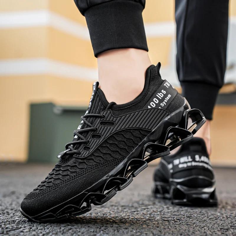 Мужская обувь Кроссовки Мужские теннисные туфли класса люкс Мужские повседневные кроссовки для бега Дышащие модные лоферы Кроссовки для мужчин