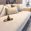 Modern Chenille Sofa Mat Jacquard Dustproof Anti Slip Thick Backrest Towel Skin Friendly Home Decoration Cushion Living Room