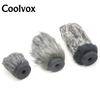 Coolvox MIC Наушник на ветровое стекло для RODE VideoMic для Takstar SGC-598 MKE600 Ветрозащитный экран из искусственного меха глубиной 12,5 см