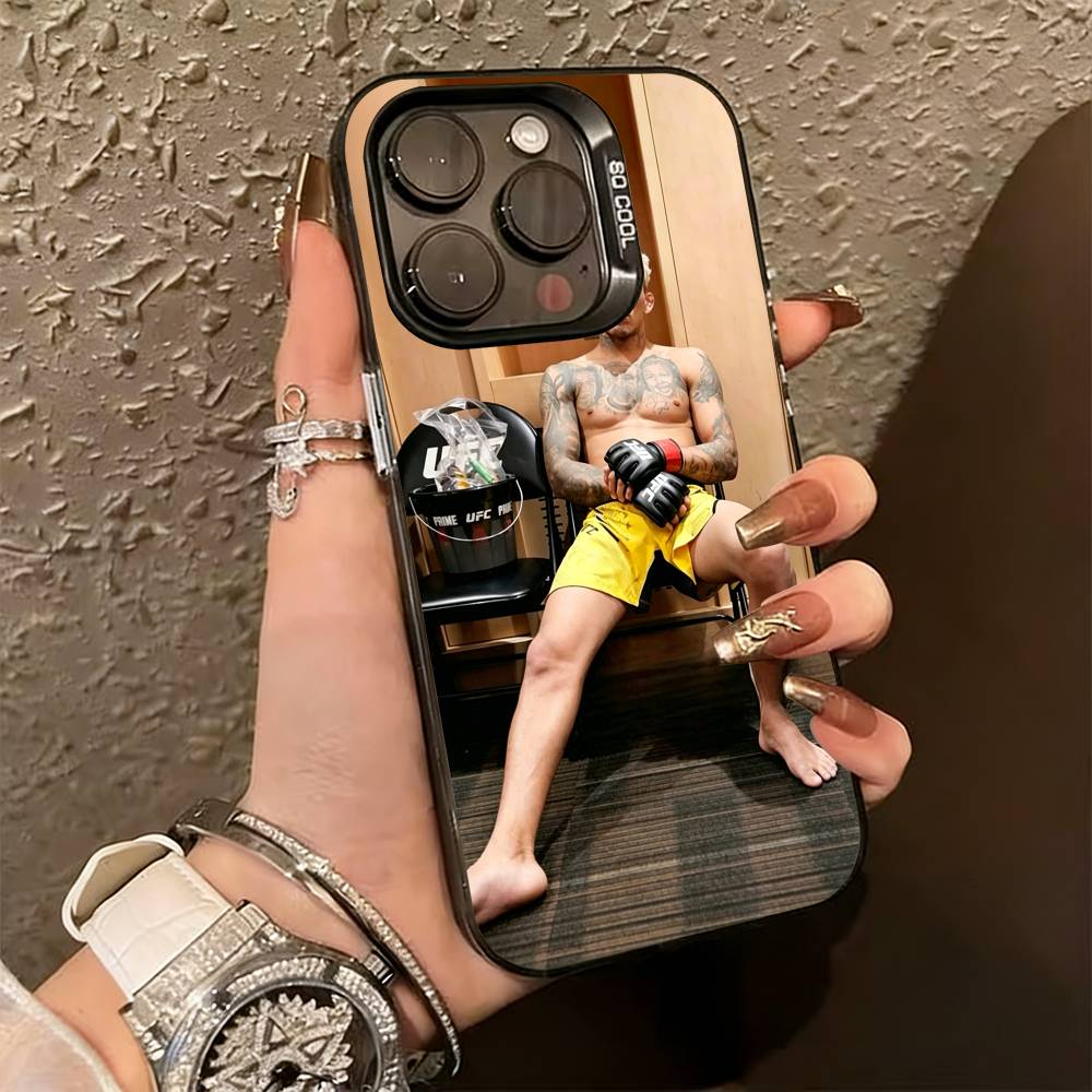 Чехол для телефона C-Charles Do Bronx O-Oliveira для iPhone 17,16,15,14,13,12,11 Plus,Pro Max,XS, Цветной Серебряный Покрытый Внутренний Чехол