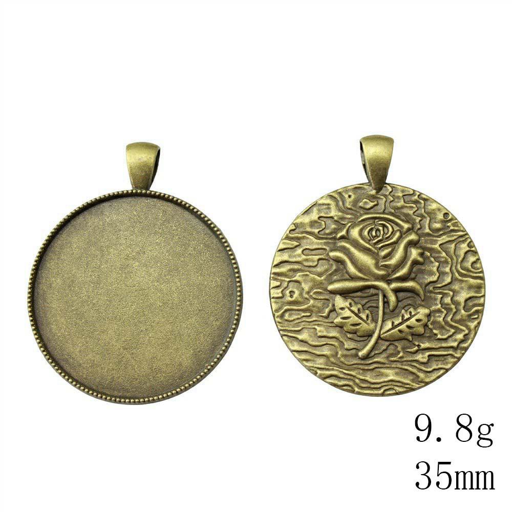 Аксессуары на Новый год Подходят для круглого стеклянного кабошона 30-35 мм Основа-подложка Аксессуары Запчасти Сувенирные детали для аксессуаров