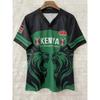 Kenya Rugby Short Sleeve T-Shirt Sports Jersey Men Women Training Workout