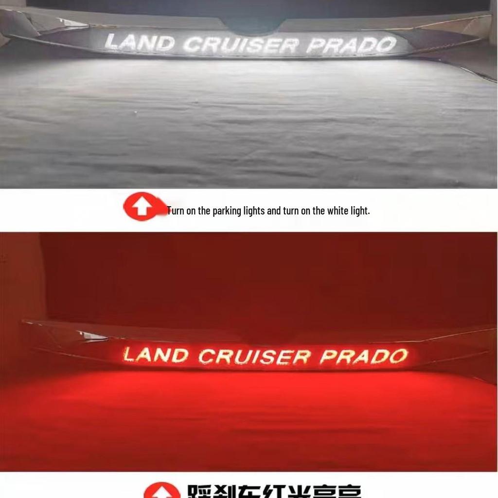 Toyota Prado (2014-2017) Светодиодный стоп-сигнал и подсветка номерного знака на крышке багажника