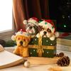 Puppy Luminous Ornaments, Home Soft Decoration Gifts, Resin Handicraft Christmas Decorations.