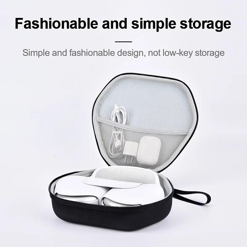 FONKEN Сумка для хранения наушников Airpods Max, портативный противоударный защитный чехол для беспроводных наушников