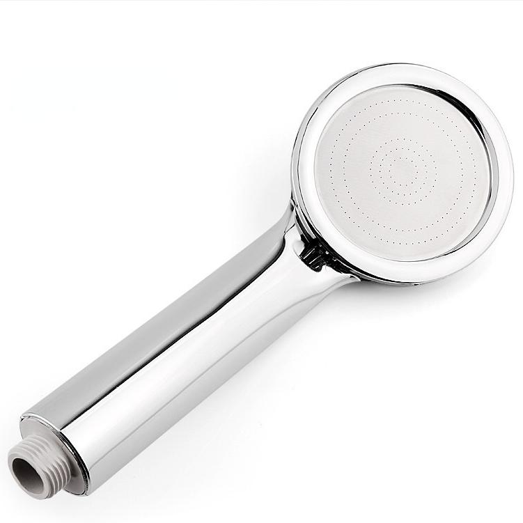 1 шт., насадка для душа под давлением, аксессуары для ванной комнаты из АБС-пластика, экономия воды под высоким давлением, хромированная насадка для душа