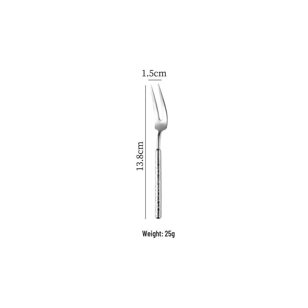 Набор столовых приборов с круглым бриллиантом: Нож для стейка из нержавеющей стали 304, Вилка, Ложка, Лопатка, Половник, Шумовка, Лопатка для жарки.